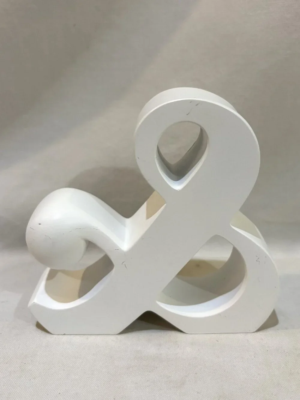 Jonathan Adler Ampersand Resin Sign Paperweight Desktop Decor Shelf Decor